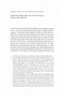 Research paper thumbnail of Einleitung: Philosophie der Tierforschung - Milieus und Akteure (zusammen mit K. Köchy & M. Böhnert). In: M. Wunsch/ K. Köchy/ M. Böhnert (Hgg.), Philosophie der Tierforschung. Band 3: Milieus und Akteure. Freiburg – München 2018, 9-24