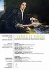 Research paper thumbnail of I VERSI E LE REGOLE. Esperienze metriche nel Rinascimento italiano