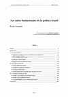 Research paper thumbnail of Los mitos fundacionales de la política israelí Los mitos fundacionales de la política israelí