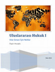 Research paper thumbnail of Uluslararası Hukuk I