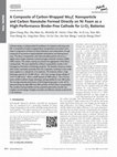 Research paper thumbnail of A Composite of Carbon-Wrapped Mo 2 C Nanoparticle
and Carbon Nanotube Formed Directly on Ni Foam as a
High-Performance Binder-Free Cathode for Li-O 2 Batteries