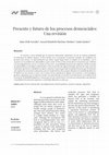 Research paper thumbnail of Presente y futuro de los procesos demenciales.pdf