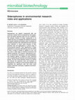 Research paper thumbnail of Minireview Siderophores in environmental research: roles and applications