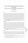 Research paper thumbnail of Güney Anadolu Kıyılarında Hristiyan Korsanlar (1604-1608)/ Christian Corsairs in the Southern Anatolian Coasts (1604-1608)