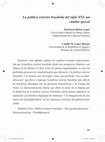 Research paper thumbnail of La política exterior brasileña del siglo XXI: un cambio epocal