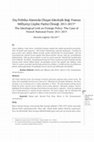 Research paper thumbnail of Dış Politika Alanında Oluşan İdeolojik Bağ: Fransız Milliyetçi Cephe Partisi Örneği: 2011-2015/ The Ideological Link on Foreign Policy: The Case of French National Front: 2011-2015