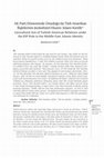 Research paper thumbnail of AK Parti Döneminde Ortadoğu'da Türk-Amerikan İlişkilerinin Jeokültürel Ekseni: İslami Kimlik/ Geocultural Axis of Turkish-American Relations under the JDP Rule in the Middle East: Islamic Identity