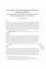 Research paper thumbnail of “Yeni” Olgusu: 100. Yılında Sykes-Picot Antlaşması, Orta Doğu ve Türkiye/ Phenomenon of “New”: Middle East, Turkey and the Sykes-Picot Agreement in Its 100th Year