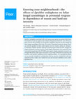 Research paper thumbnail of Knowing your neighbourhood—the effects of Epichloë endophytes on foliar fungal assemblages in perennial ryegrass in dependence of season and land-use intensity