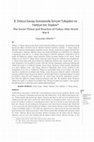 Research paper thumbnail of II. Dünya Savaşı Sonrasında Sovyet Talepleri ve Türkiye’nin Tepkisi/ The Soviet Threat and Reaction of Turkey After World War II