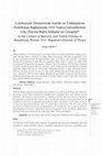 Research paper thumbnail of Cumhuriyet Döneminde Azınlık ve Türkleştirme Politikaları Bağlamında 1934 Trakya Yahudilerinin Göç Olayına İlişkin İddialar ve Cevaplar/ In the Context of Minority and Turkify Policies in Republican Period; 1934, Migration of Jewish of Thrace