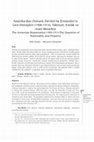 Research paper thumbnail of Amerika’dan Osmanlı Devleti’ne Ermeniler’in Geri Dönüşleri (1908-1914); Tâbiiyet, Emlâk ve Arazi Meselesi/ The Armenian Repatriation 1908-1914,The Question of Nationality and Property