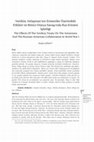 Research paper thumbnail of Yeniköy Anlaşması'nın Ermeniler Üzerindeki Etkileri ve Birinci Dünya Savaşı'nda Rus-Ermeni İşbirliği /The Effects Of The Yenikoy Treaty On The Armenians And The Russian-Armenian Collaboration In World War I