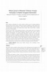 Research paper thumbnail of Minas Çeraz'ın (Minasse Tcheraz) Avrupa Temasları ve Berlin Kongresi İzlenimleri/ Minasse Tcheraz's Contacts of Europe and His Impressions of Berlin Congress