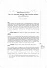 Research paper thumbnail of Birinci Dünya Savaşı ve Uluslararası İlişkilerde İdealizmin Yükselişi