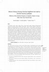 Research paper thumbnail of Birinci Dünya Savaşı Sonrası İngiltere’nin Irak’ta Devlet Kurma Çabaları