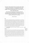 Research paper thumbnail of Osmanlı Askerî-Malî Tarih Kaynaklarından Sefer Ruznamçe Defterleri ve Bütçelerinin Kaynak Değeri Üzerine İncelemeler (XVI. Yüzyıl Sonu ve XVII. Yüzyıl İlk Yarısı)