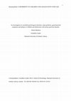 Research paper thumbnail of An investigation of comorbid psychological disorders, sleep problems, gastrointestinal symptoms and epilepsy in children and adolescents with Autism Spectrum Disorder