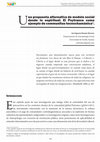 Research paper thumbnail of Bozano Herrero, J. I. (2017). Una propuesta alternativa de modelo social desde lo espiritual - El Psytrance como ejemplo de communitas tecnochamánica