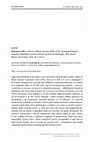 Research paper thumbnail of Recensione a F. Crifò, I "Diarii" di Marin Sanudo (1496-1533). Sondaggi filologici e linguistici, Berlin/Boston, De Gruyter, 2016 (BZRP, 393), in "Zeitschrift fuer romanische Philologie", 134, 2018, pp. 619-628