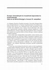 Research paper thumbnail of Klaus Herbers: Európa: keresztények és muszlimok kapcsolata és konfrontációja. Itália és az Ibériai-félsziget a hosszú IX. században. Klió 2018/2.