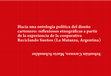 Research paper thumbnail of Hacia una ontología política del diseño cartonero: reflexiones etnográficas a partir de la experiencia de la cooperativa Reciclando Sueños (La Matanza, Argentina)