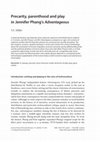 Research paper thumbnail of Precarity, Parenthood and Play in Jennifer Phang's Advantageous