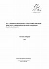 Research paper thumbnail of De la diversité linguistique à l' éducation plurilingue. Guide  pour l'élaboration des politiques linguistiques éducatives en Europe.