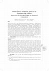 Research paper thumbnail of Birinci Dünya Savaşı'nın Afrika'ya ve Sömürgeciliğe Etkileri