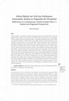 Research paper thumbnail of Wilson İlkeleri’nin Türk Dış Politikasına Yansımaları: Realist ve Pragmatist Bir Perspektif