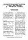 Research paper thumbnail of Aproximación bibliométrica a las contribuciones de Hope A. Olson en el campo de la organización del conocimiento