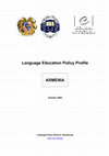 Research paper thumbnail of Language Education Policy Profile :  Armenia.