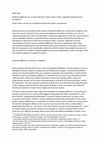 Research paper thumbnail of National indifference as everyday ethnicity? How to make a binary opposition situational and contingent?