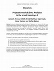 Research paper thumbnail of Project Controls & Data Analytics in the era of Industry 4.0