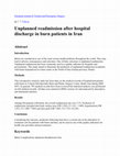 Research paper thumbnail of Unplanned readmission after hospital discharge in burn patients in Iran.docx