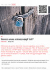 Research paper thumbnail of Sicurezza umana (Human security) o sicurezza degli Stati?