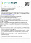 Research paper thumbnail of Cross-country variations in the participation of small businesses in the informal economy: An institutional asymmetry explanation