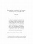 Research paper thumbnail of Remodeling Islamic Accountability for Awqaf Institutions: An Integration of the Stewardship Concept