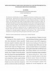 Research paper thumbnail of MENGUKUR DERAJAT KEISLAMAN EKONOMI DAN FAKTOR PENDORONGNYA: STUDI KASUS PROVINSI DI INDONESIA