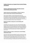 Research paper thumbnail of Matthew Edmunds nvq L3 support person-centred thinking and planning.docx