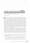 Research paper thumbnail of RESEÑA: Juan Esteban Ugarriza y Nathalie Pabón Ayala. Militares y guerrillas. La memoria histórica del conflicto armado en Colombia desde los archivos militares, 1958-2016, por OSCAR CALVO ISAZA