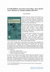 Research paper thumbnail of YUSUF ATASEVEN - M. Fatih KÖKSAL, Sana Benzer Güzel Olmaz –Divan Şiirinde Nazire-, Büyüyen Ay Yayınları, İstanbul: 2018, 190 s.