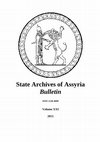 Research paper thumbnail of CHANGE IN NEO-ASSYRIAN IMPERIAL ADMINISTRATION: Evolution and Revolution