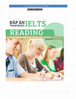 Research paper thumbnail of Đáp án tham khảo IELTS - Cambridge Reading - Thầy Ngọc Bách