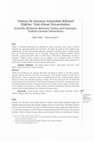 Research paper thumbnail of Türkiye ile Almanya Arasındaki Bilimsel İlişkiler: Türk-Alman Üniversiteleri