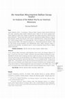 Research paper thumbnail of Bir Amerikan Misyonerinin Balkan Savaşı Analizi