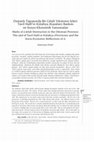 Research paper thumbnail of Osmanlı Taşrasında Bir Celali Yıkımının İzleri: Tavil Halil’in Kütahya (Kazaları) Baskını ve Sosyo-Ekonomik Yansımaları