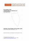 Research paper thumbnail of With Maria Panayotidi, "Excavations on the Holy Summit (Mount Moses) and at the Site East of St Catherine's Monastery in South Sinai" Proceedings of the Multidisciplinary Conference on the Sinai Desert, Saturday 29 and Sunday 30 November 2014, held at the Netherlands-Flemish Institute in Cairo.