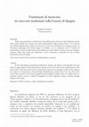 Research paper thumbnail of Frammenti di memoria: tre racconti senderiani sulla Guerra di Spagna