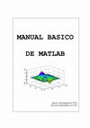 Research paper thumbnail of Manual Basico de Matlab